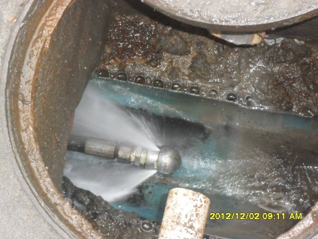 矿区污水管道高压清洗